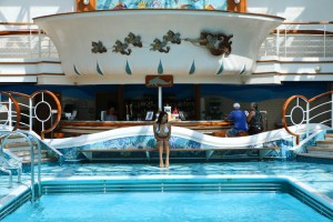 Salt and Shimmer - Ruffled bikini - Princess Cruises