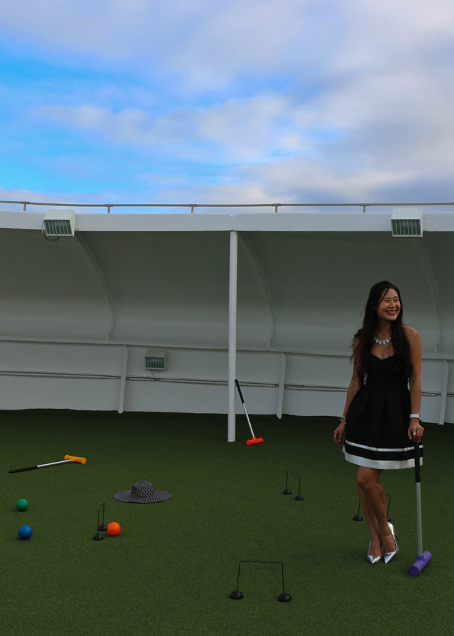 Salt and Shimmer – Croquet in pumps – Princess Cruises